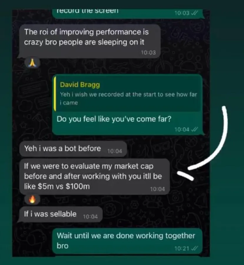 WhatsApp from David Bragg